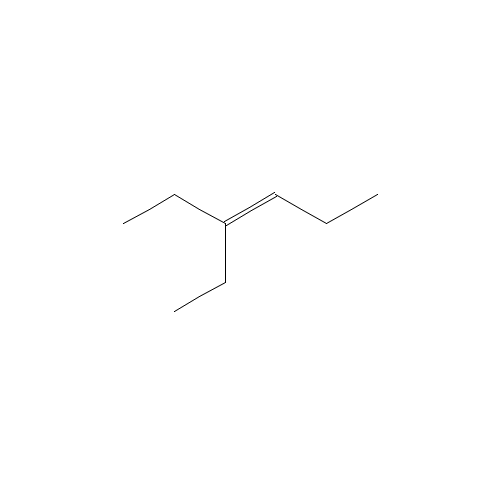 3-Ethyl-3-hexene (CAS: 16789-51-8) - Chemical Structure and Molecular Formula 