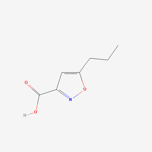 3-isoxazolecarboxylic acid, 5-propyl- (CAS: 89776-75-0) - Related Chemical Product