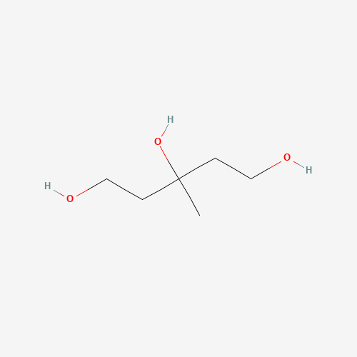 3-Methylpentane-1,3,5-triol (CAS: 7564-64-9) - Chemical Structure and Molecular Formula 