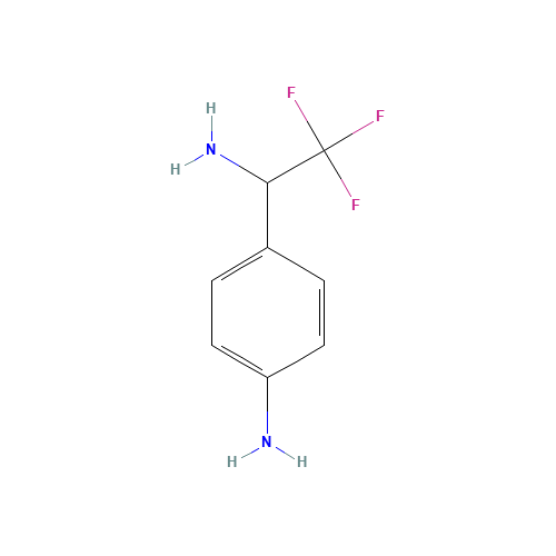 4-(1-Amino-2,2,2-trifluorethyl)anilin (CAS: 886371-51-3) - Related Chemical Product