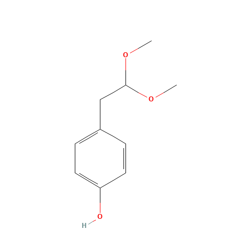 4-(2,2-Dimethoxy-ethyl)-phenol (CAS: 74447-40-8) - Related Chemical Product