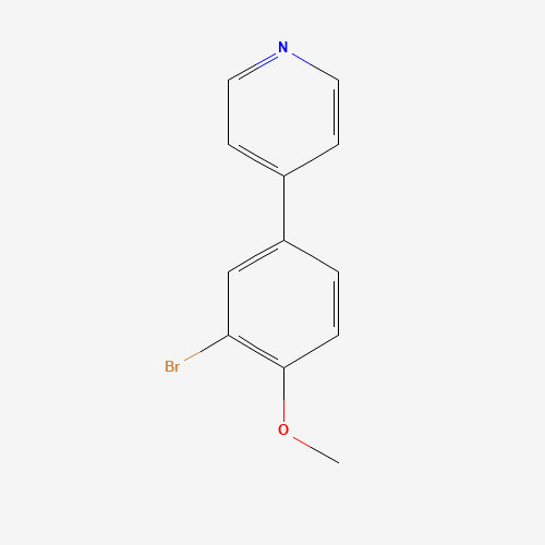 4-(3-Bromo-4-methoxyphenyl)pyridine (CAS: 191602-60-5) - Related Chemical Product
