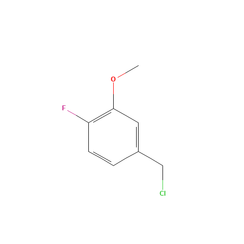 4-(Chloromethyl)-1-fluoro-2-methoxybenzene (CAS: 276861-59-7) - Related Chemical Product