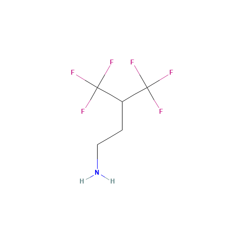 4,4,4-Trifluoro-3-(trifluoromethyl)-1-butanamine (CAS: 954238-58-5) - Related Chemical Product
