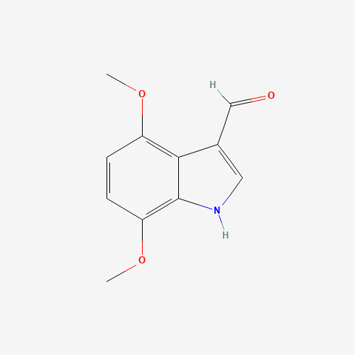 4,7-Dimethoxy-1H-indole-3-carbaldehyde (CAS: 170489-17-5) - Related Chemical Product