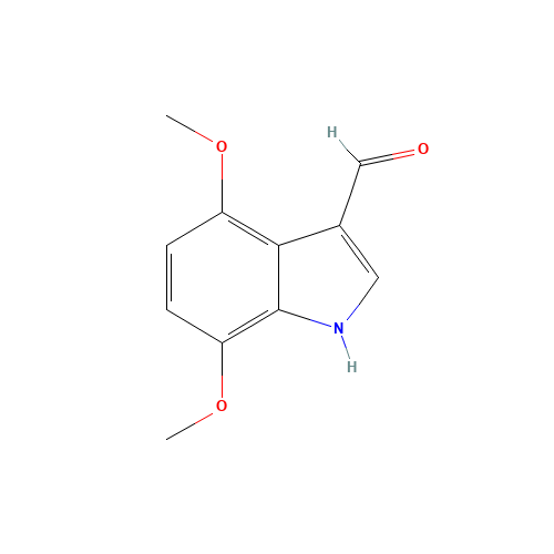 4,7-Dimethoxy-1H-indole-3-carbaldehyde (CAS: 170489-17-5) - Related Chemical Product
