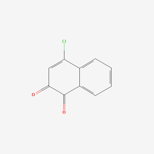 4-Chloro-[1,2]naphthoquinone (CAS: 6655-90-9) - Chemical Structure and Molecular Formula 