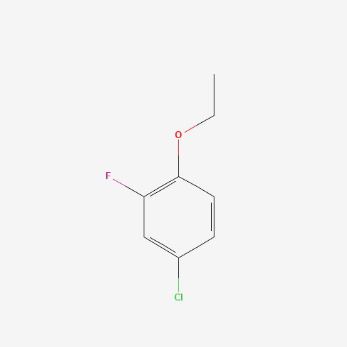 4-Chloro-1-ethoxy-2-fluorobenzene (CAS: 289039-40-3) - Chemical Structure and Molecular Formula 