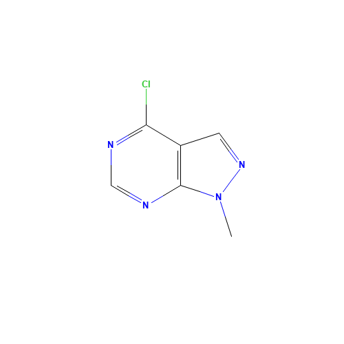 4-chloro-1-methyl-1H-pyrazolo[3,4-d]pyrimidine (CAS: 23000-43-3) - Related Chemical Product