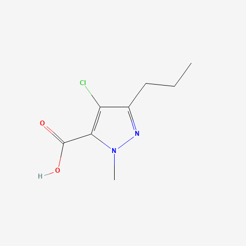 4-chloro-1-methyl-3-propyl-1h-pyrazole-5-carboxylic acid (CAS: 128537-49-5) - Related Chemical Product