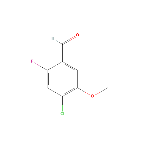 4-Chloro-2-fluoro-5-methoxybenzaldehyde (CAS: 177034-24-1) - Related Chemical Product