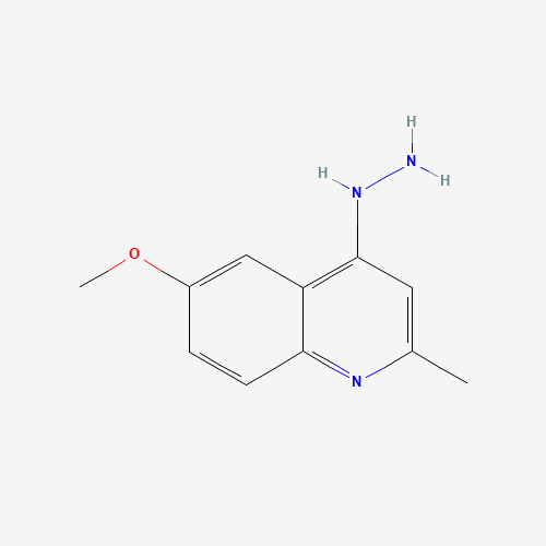 4-hydrazino-6-methoxy-2-methylquinoline (CAS: 49612-12-6) - Related Chemical Product