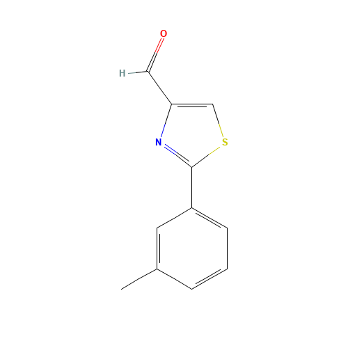 4-thiazolecarboxaldehyde, 2-(3-methylphenyl)- (CAS: 92422-79-2) - Related Chemical Product