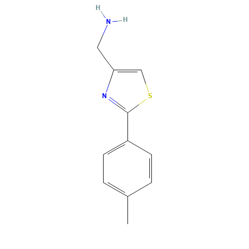 4-thiazolemethanamine, 2-(4-methylphenyl)- (CAS: 89152-86-3) - Related Chemical Product