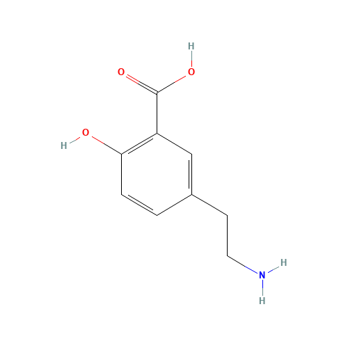 5-(2-Aminoethyl)-2-hydroxybenzoic acid (CAS: 4900-26-9) - Related Chemical Product
