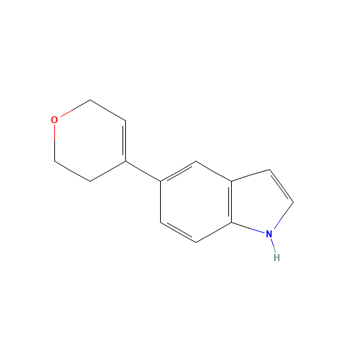 5-(3,6-Dihydro-2H-pyran-4-yl)-1H-indole (CAS: 885273-24-5) - Related Chemical Product