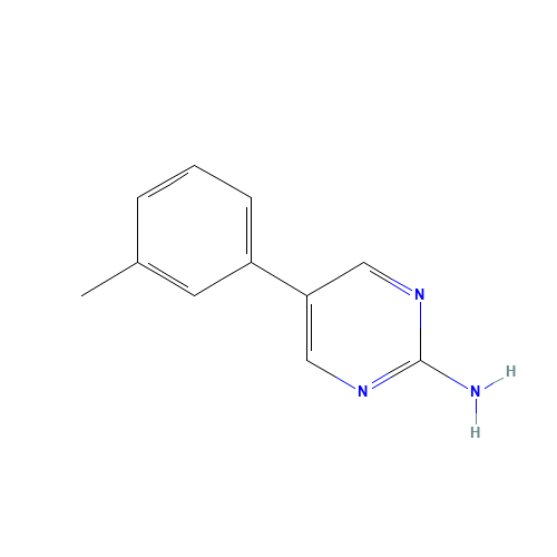 5-(3-Methylphenyl)pyrimidin-2-amine (CAS: 914349-42-1) - Related Chemical Product