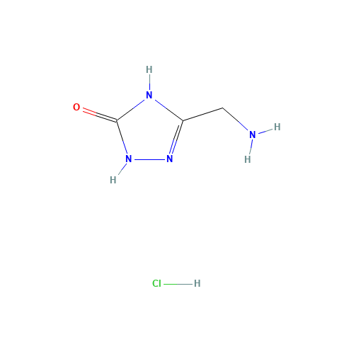 5-(Aminomethyl)-1,2-dihydro-3H-1,2,4-triazol-3-one hydrochloride (CAS: 367250-06-4) - Related Chemical Product