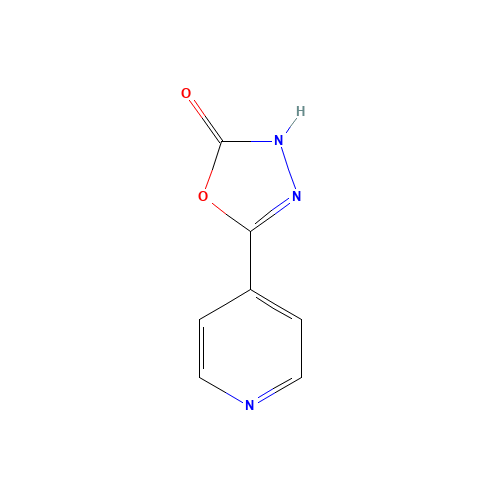 5-(Pyridin-4-yl)-1,3,4-oxadiazol-2-ol (CAS: 2845-82-1) - Related Chemical Product