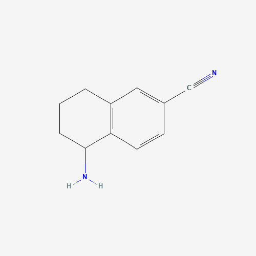 5-Amino-5,6,7,8-tetrahydro-2-naphthalenecarbonitrile (CAS: 321330-31-8) - Related Chemical Product