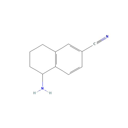 5-Amino-5,6,7,8-tetrahydro-2-naphthalenecarbonitrile (CAS: 321330-31-8) - Related Chemical Product