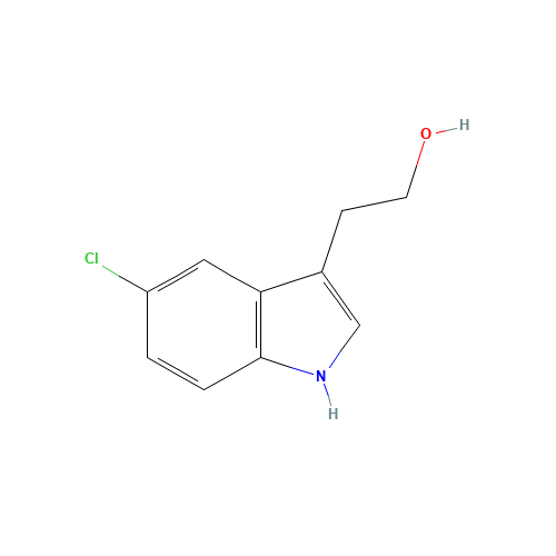 5-Chlorotryptophol (CAS: 61220-51-7) - Chemical Structure and Molecular Formula 