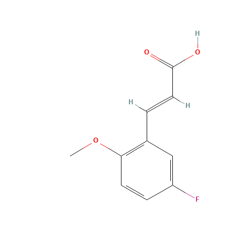 5-Fluoro-2-methoxycinnamic acid (CAS: 157518-45-1) - Related Chemical Product