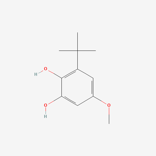5-Methoxy-3-(2-methyl-2-propanyl)-1,2-benzenediol (CAS: 80284-15-7) - Related Chemical Product