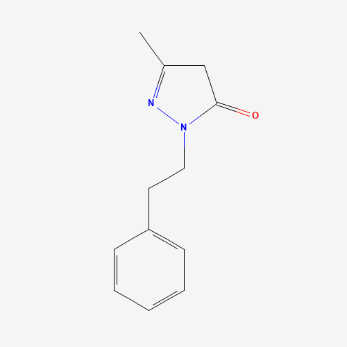 5-Methyl-2-(2-phenylethyl)-2,4-dihydro-3H-pyrazol-3-one (CAS: 949-26-8) - Related Chemical Product