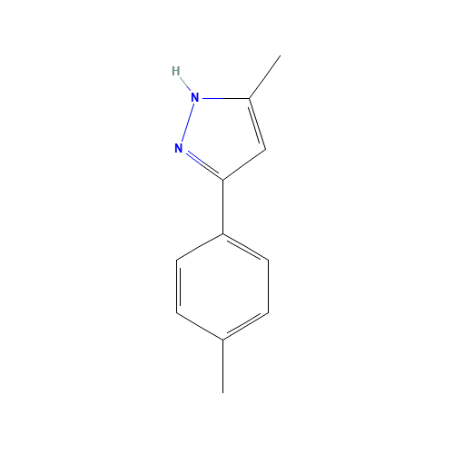 5-Methyl-3-(4-methylphenyl)-1H-pyrazole (CAS: 90861-52-2) - Related Chemical Product