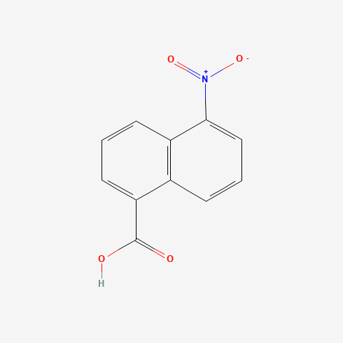 5-Nitro-1-naphthoic acid (CAS: 1975-44-6) - Chemical Structure and Molecular Formula 