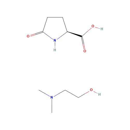 5-Oxo-L-proline - 2-(dimethylamino)ethanol (CAS: 23513-72-6) - Related Chemical Product