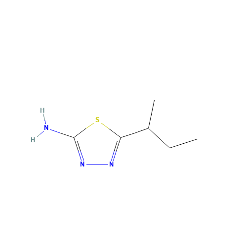 5-sec-butyl-1,3,4-thiadiazol-2-amine (CAS: 62492-20-0) - Related Chemical Product