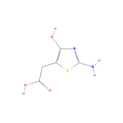 5-thiazoleacetic acid, 2-amino-4-hydroxy- (CAS: 199991-61-2) - Related Chemical Product
