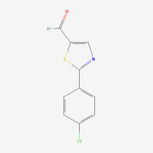 5-thiazolecarboxaldehyde, 2-(4-chlorophenyl)- (CAS: 721920-84-9) - Related Chemical Product