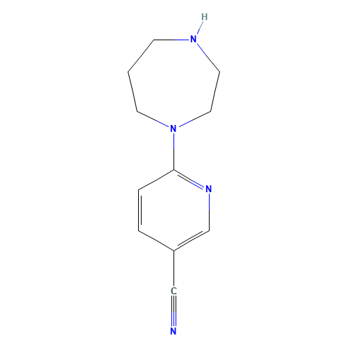 6-(1,4-Diazepan-1-yl)nicotinonitrile (CAS: 683274-59-1) - Related Chemical Product