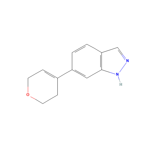 6-(3,6-Dihydro-2H-pyran-4-yl)-1H-indazole (CAS: 885271-92-1) - Related Chemical Product