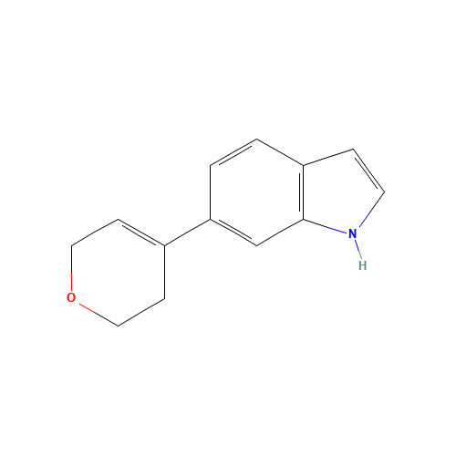 6-(3,6-Dihydro-2H-pyran-4-yl)-1H-indole (CAS: 885273-45-0) - Related Chemical Product