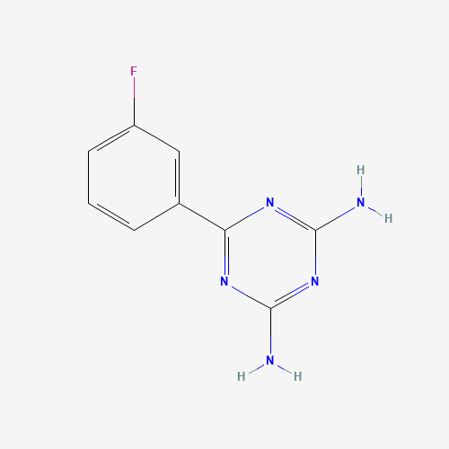 6-(3-fluorophenyl)-1,3,5-triazine-2,4-diamine (CAS: 30530-43-9) - Related Chemical Product
