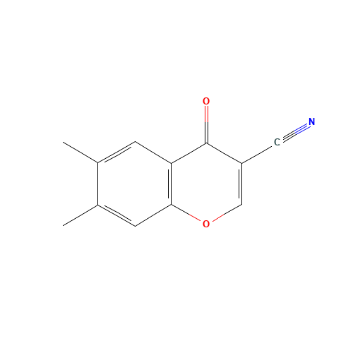 6,7-Dimethyl-4-oxo-4H-chromene-3-carbonitrile (CAS: 94978-86-6) - Related Chemical Product