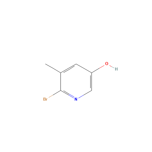 6-bromo-5-methylpyridin-3-ol (CAS: 1003711-43-0) - Chemical Structure and Molecular Formula 