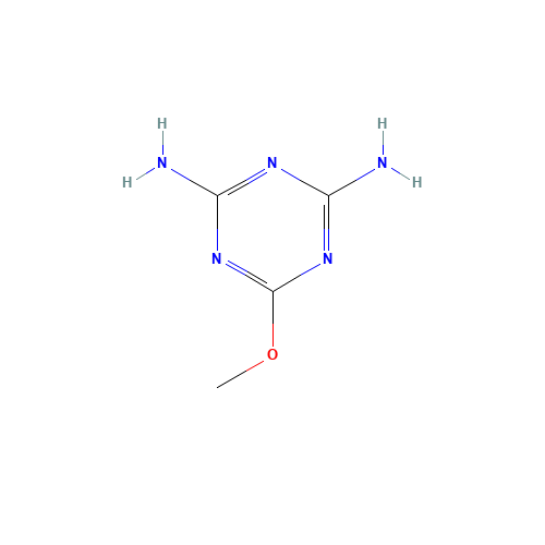 6-Methoxy-1,3,5-triazine-2,4-diamine (CAS: 2827-45-4) - Related Chemical Product