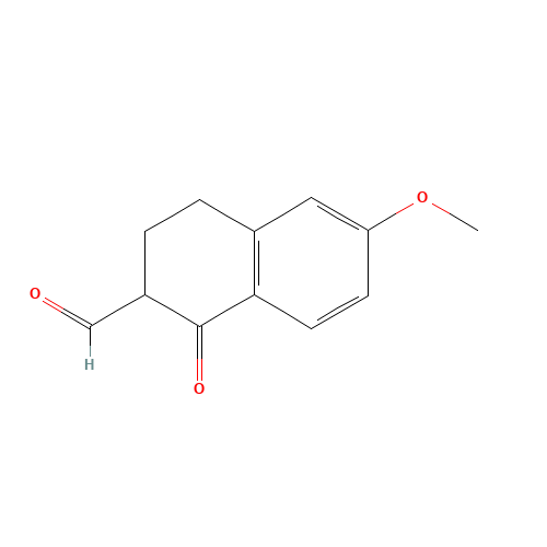 6-Methoxy-1-oxo-1,2,3,4-tetrahydronaphthalene-2-carbaldehyde (CAS: 68950-67-4) - Related Chemical Product