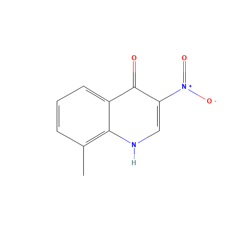 8-Methyl-3-nitro-4-quinolinol (CAS: 866472-97-1) - Related Chemical Product