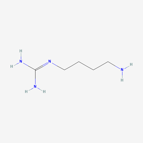 agmatine (CAS: 306-60-5) - Chemical Structure and Molecular Formula 