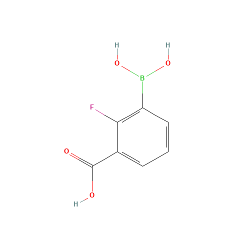 benzoic acid, 3-borono-2-fluoro- (CAS: 1072952-09-0) - Related Chemical Product