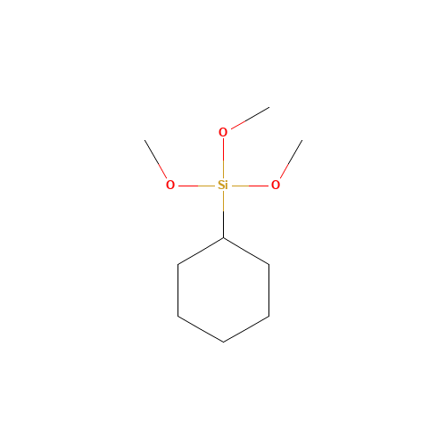 Cyclohexyl(trimethoxy)silane (CAS: 17865-54-2) - Related Chemical Product