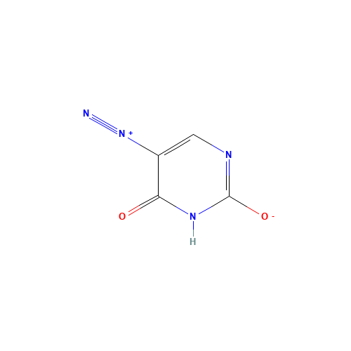 DU (CAS: 2435-76-9) - Chemical Structure and Molecular Formula 