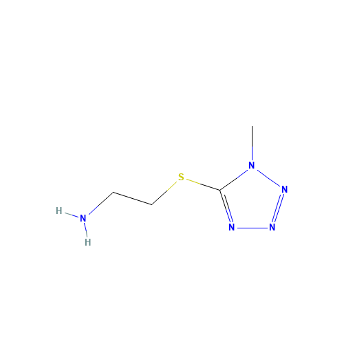 Ethanamine, 2-[(1-methyl-1H-tetrazol-5-yl)thio]- (CAS: 774191-08-1) - Related Chemical Product