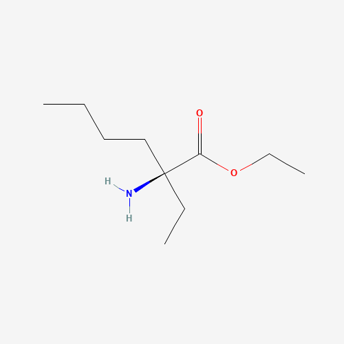 Ethyl 2-ethyl-L-norleucinate (CAS: 164262-42-4) - Chemical Structure and Molecular Formula 